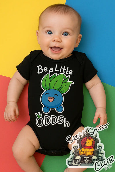Be a Little Oddish unisex BabyGrow SadShirtClub