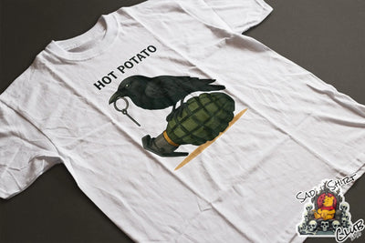 💣 HOT POTATO – The Crow Has Made Its Choice Unisex Tee SadShirtClub