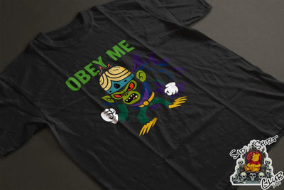 "Obey Me" Villain Parody Tee – Mojo Madness Edition SadShirtClub