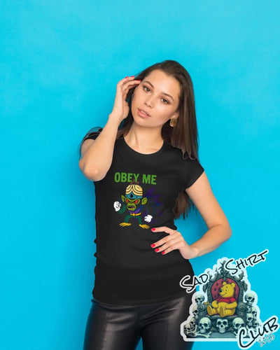 "Obey Me" Villain Parody Tee – Mojo Madness Edition SadShirtClub