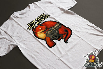 🔫 Pop Goes the Weasel – Violently Adorable Unisex Tee SadShirtClub