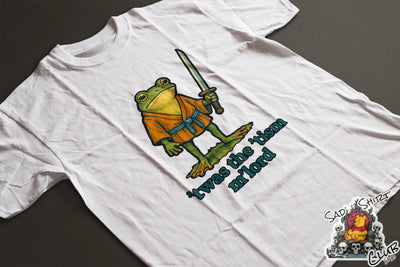 ’Twas the ’Tism, M’Lord – Medieval Frog Autist Tee - SadShirtClub SadShirtClub