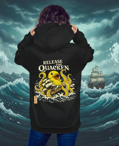 Release the Quacken – Sadcore Graphic Tee / Hoodie