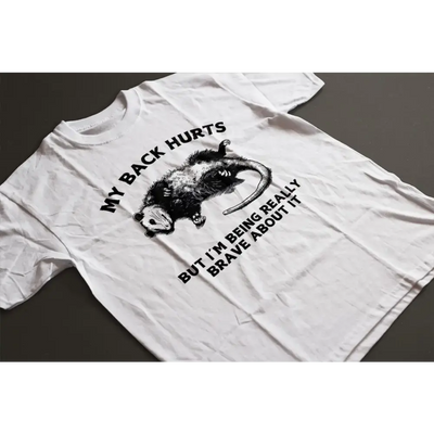 Back Hurts Unisex Tee