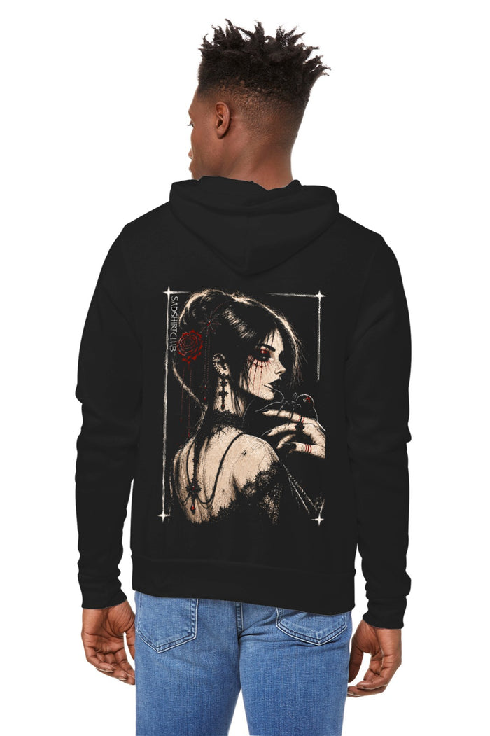 SILKEN PROMISE – Gothic Spider T-Shirt & Hoodie | NVRMRE