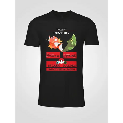 Unisex tee featuring Magikarp vs Metapod design, perfect for fans of individuality and self-expression.